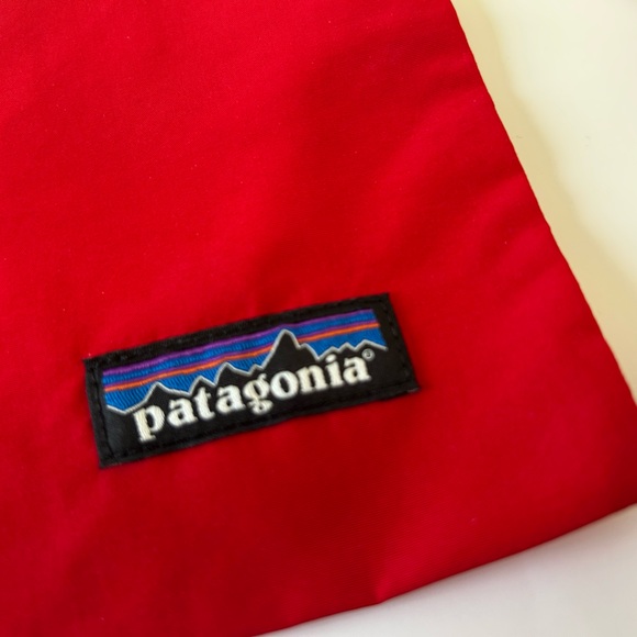 Patagonia Red cotton Bag with tie - Picture 2 of 3